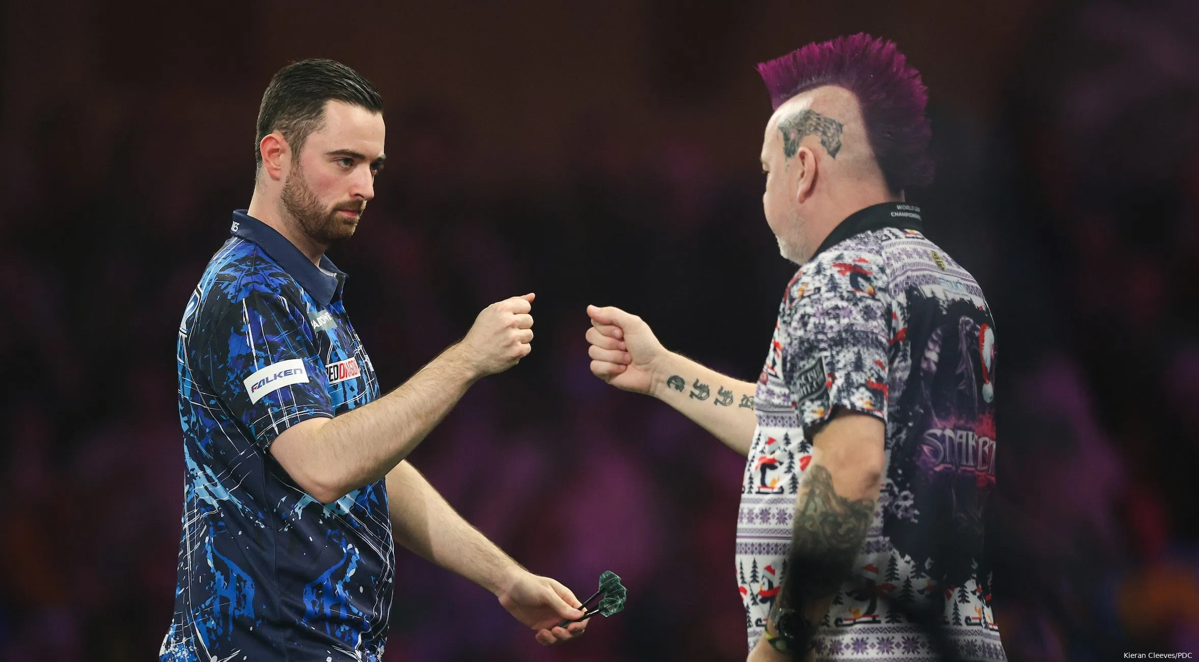 Reigning champion Luke Humphries bundled out of 2025 PDC World Darts